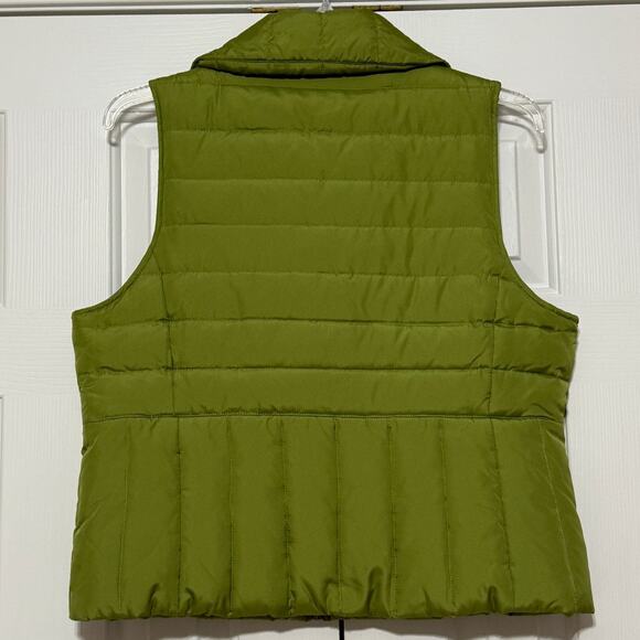 Women's Kenneth Cole Reaction Chartreuse Green Puffer Vest, Size XL - Picture 2 of 6